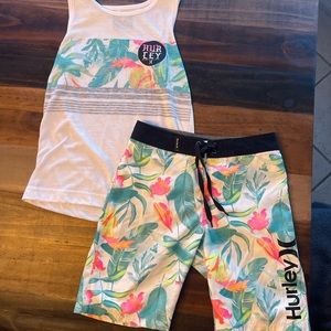 *SOLD* Boys Hurley Set